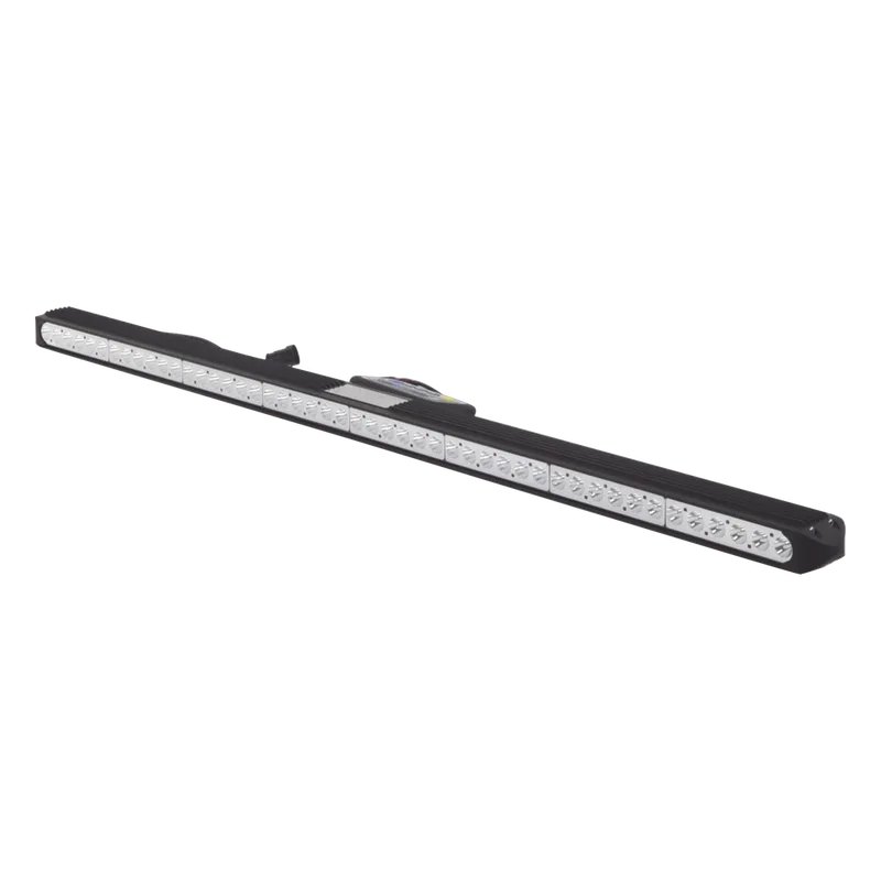 Barra Directora de Trafico de 6 Modulos con 8 LED, 48 LED, Ambar, 48.1 Pulgadas, Con Controlador ECCO X3435-A