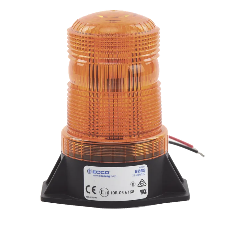 Mini Burbuja LED Serie X6262, Color Ámbar ECCO X6262-A