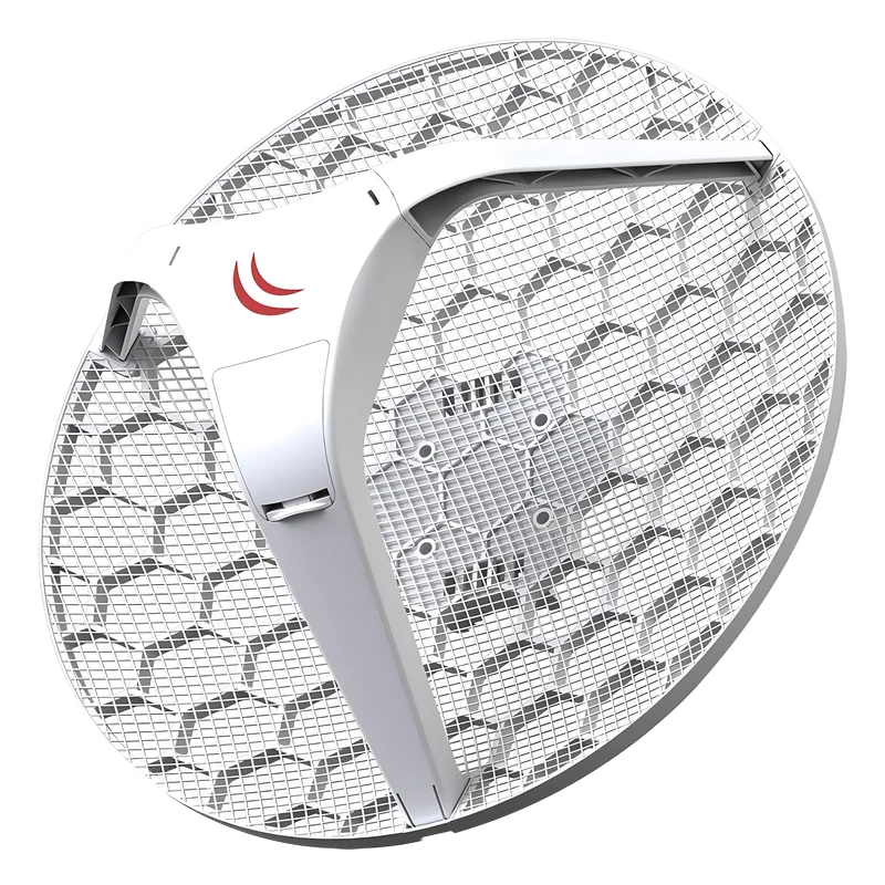 (LHG 2) Cliente en 2.4 GHz (2412 - 2485 MHz), Antena Integrada 18 dBi, Hasta 316 mW de Potencia MIKROTIK RBLHG-2ND