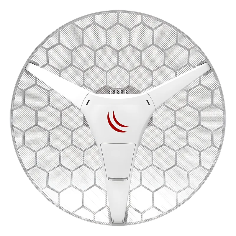 (LHG 5 ac) CPE y PtP en 5GHz 802.11 a/n/ac con Antena Integrada de 24.5 dBi. MIKROTIK RBLHGG-5ACD