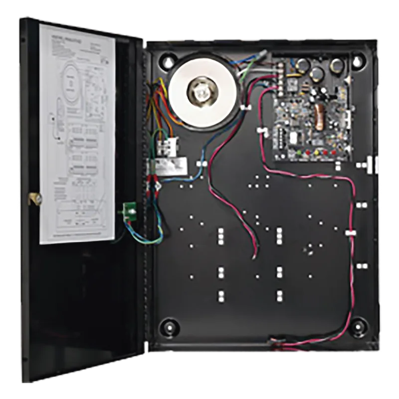 Fuente de alimentación 12/24 Vcc de 6 A con controlador de acceso integrado, para 4 u 8 salidas independientes HONEYWELL HP600ULX