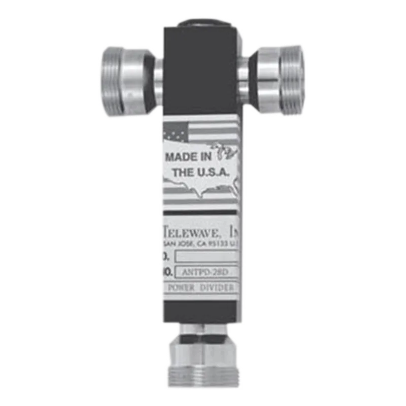 Divisor de Potencia de 3 vías, 350-600 MHz, 500 W, Conectores DIN 7-16 Hembra. TELEWAVE, INC ANTPD-34-D