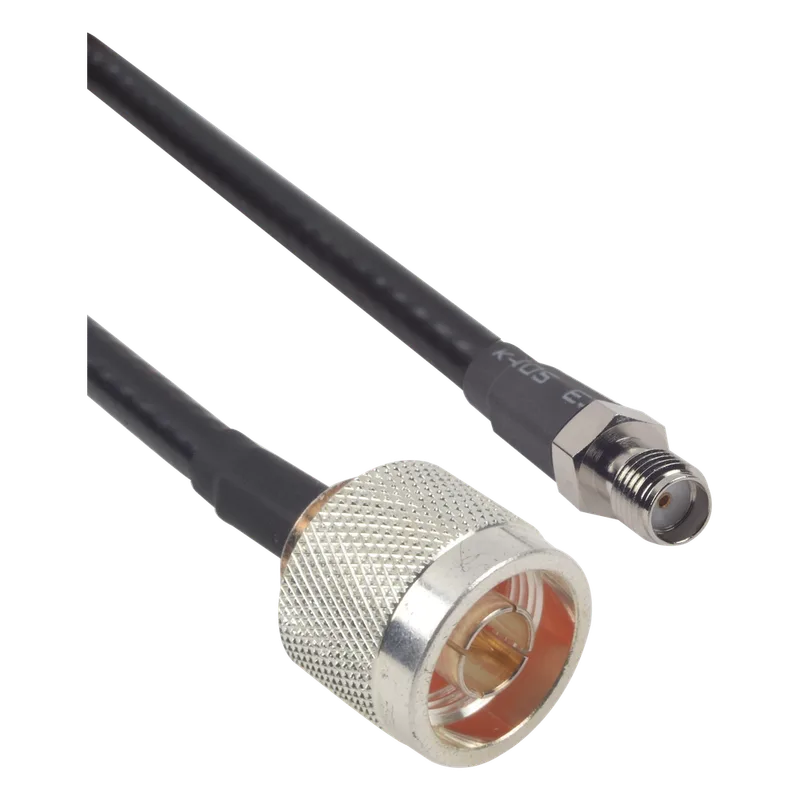 Cable LMR-240 de 60 cm (23.62 pulgadas) con Conectores N Macho y SMA Hembra. EPCOM INDUSTRIAL SN-240UF-SMAH-60