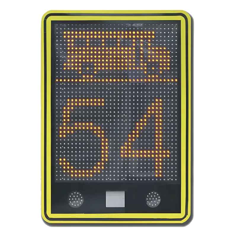 Radar de velocidad de 3 dígitos con mensajes variables y confgurables AccessPRO XRADARLEDG