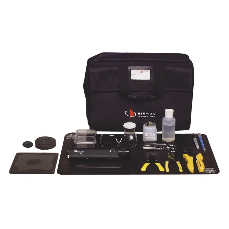 Kit de Herramientas Lightspeed para Terminación de Conectores de Fibra Óptica, ST/SC Monomodo o Multimodo SIEMON FTERM-L2