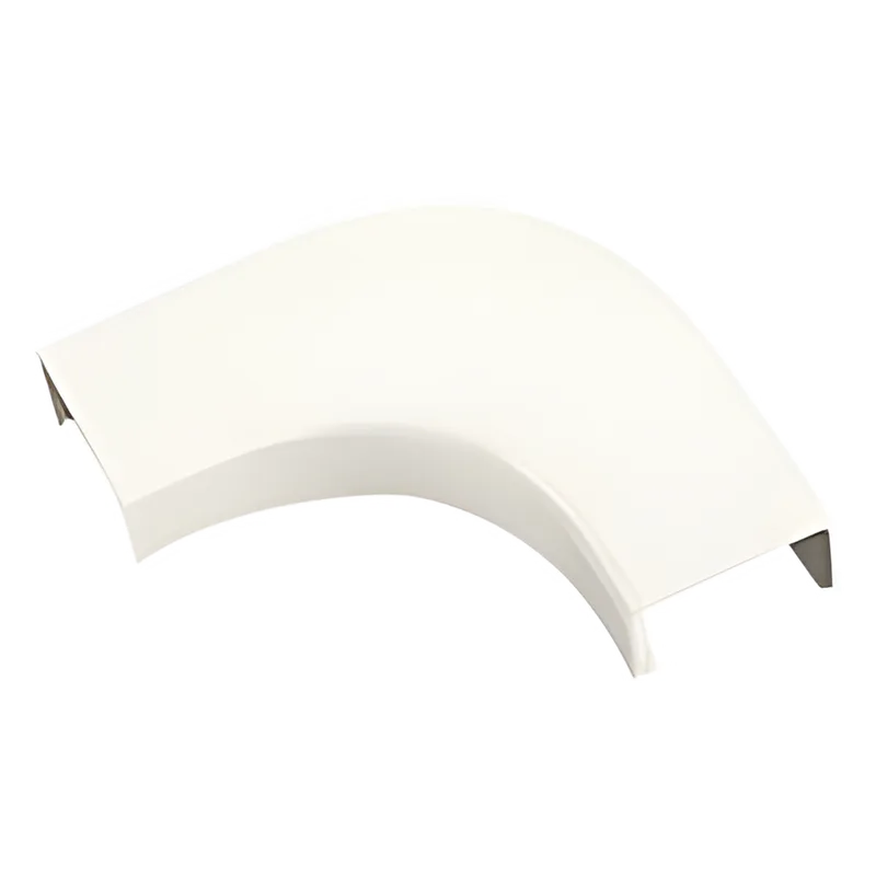 Curva de radio controlado, para uso con canaleta LD3, material ABS, Color Blanco Mate PANDUIT RAFC3IW-X