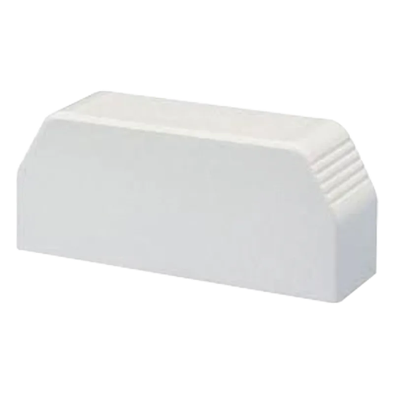 Tapa final, para uso con canaleta T70, Material PVC Rígido, Color Blanco Mate PANDUIT T70ECIW