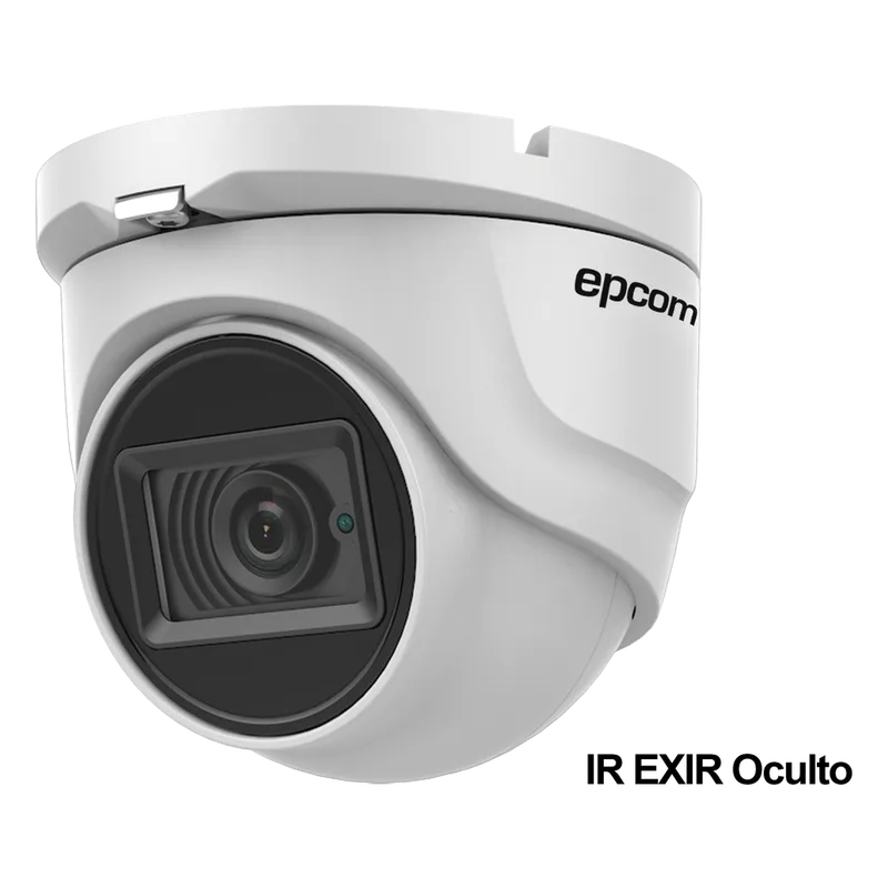 Eyeball TURBOHD 4K (8Megapixeles) / Gran Angular 102º / Lente 2.8 mm / Exterior IP67/ IR EXIR 30 mts / dWDR / TVI-AHD-CVI-CVBS EPCOM PROFESSIONAL E4K-TURBO