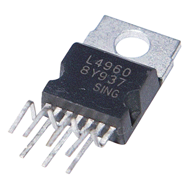 Regulador de voltaje de conmutación 5.1 to 40V 2.5 Amp, L4960 PARTS ECG7107