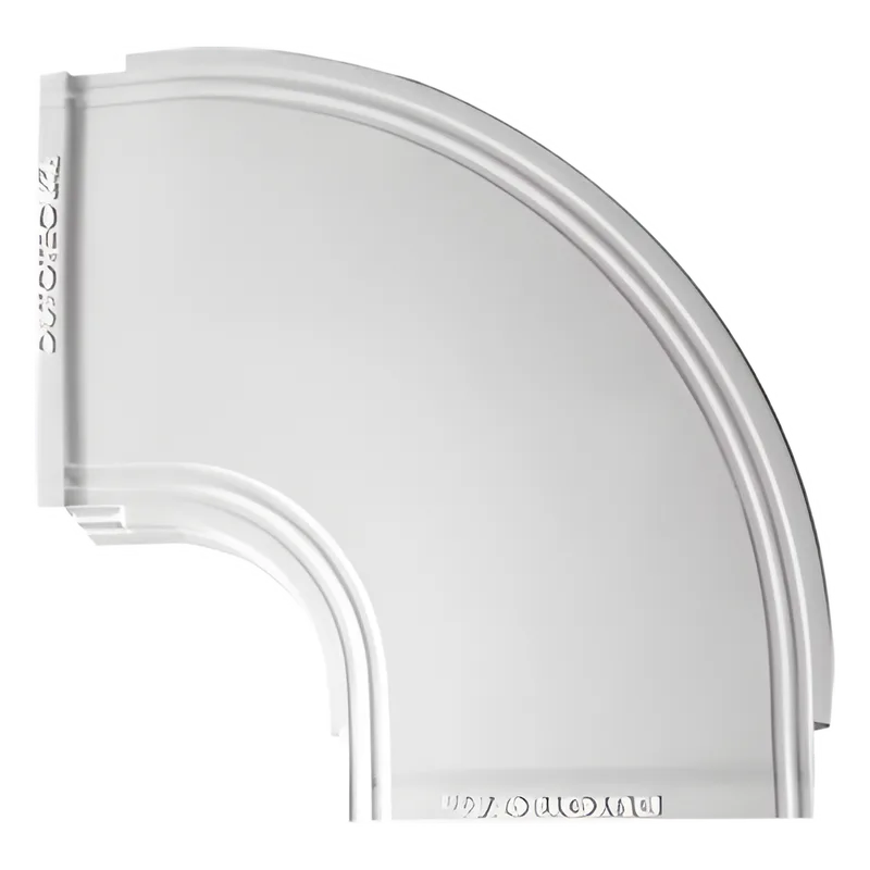 Curva horizontal color blanco para canaleta THR40 THORSMAN THR40-CHO