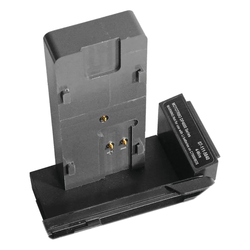Adaptador de batería para ANALIZADOR C7X00-C SERIES para batería PMNN4488AR/ 4409/ NNTN8129AR, para radios APX1000-4000/ DP4400-4801/ XPR3300-7580, DGP5050/5550/6150, DEP550/e, DEP570. Cadex Electronics Inc 07-111-5840