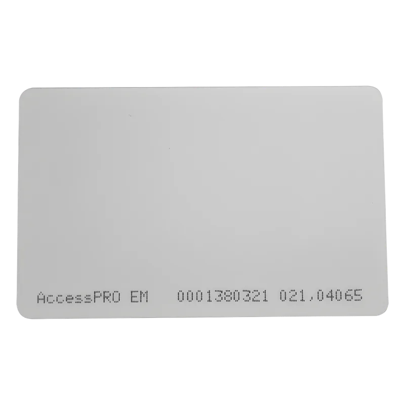 Tarjeta Proximidad Delgada 125 Khz (tipo EM) / Imprimible ACCESSPRO ACCESS-ISO-CARD