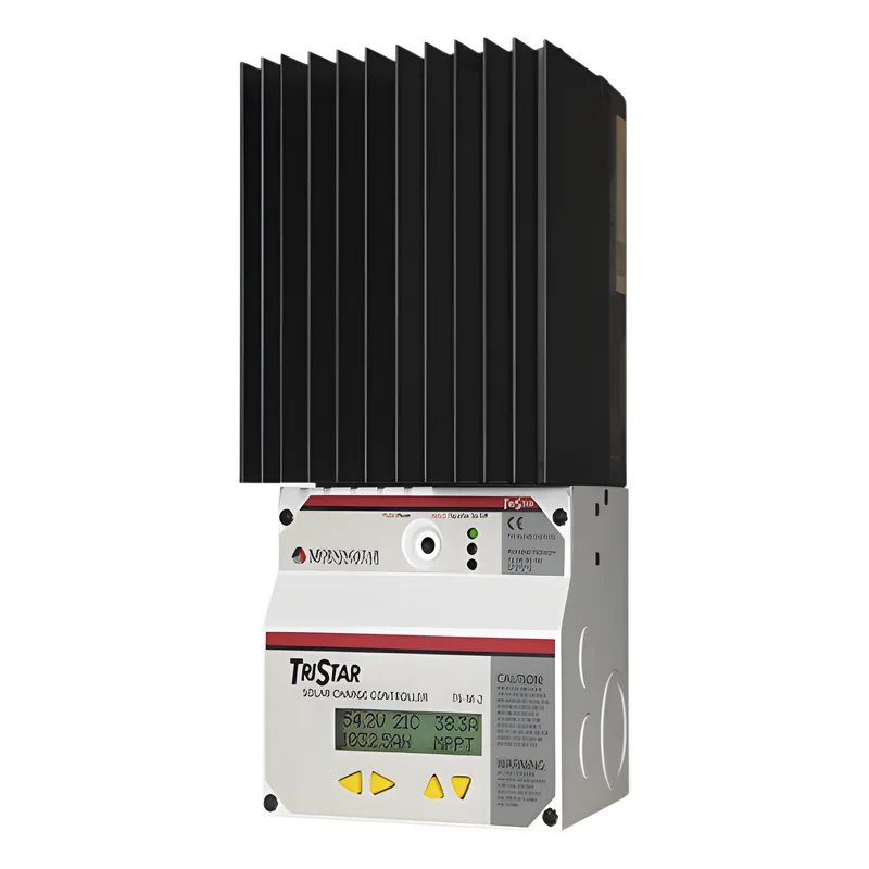 Controlador de Carga MPPT de 60A 12/24/36/48 V, Máximo Voltaje de Circuito Abierto Voc 150Vcc con Display MORNINGSTAR TS-MPPT-60M