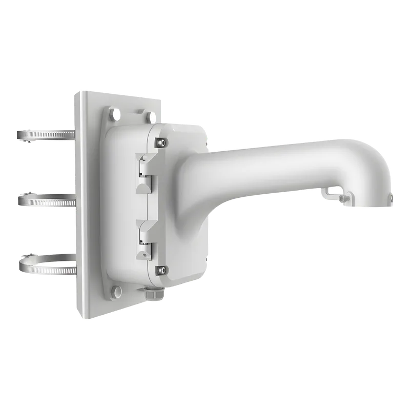 Montaje de Pared con Caja de Conexión y Montaje en Poste para Domos PTZ HIKVISION DS-1604ZJ-BOX-POLE