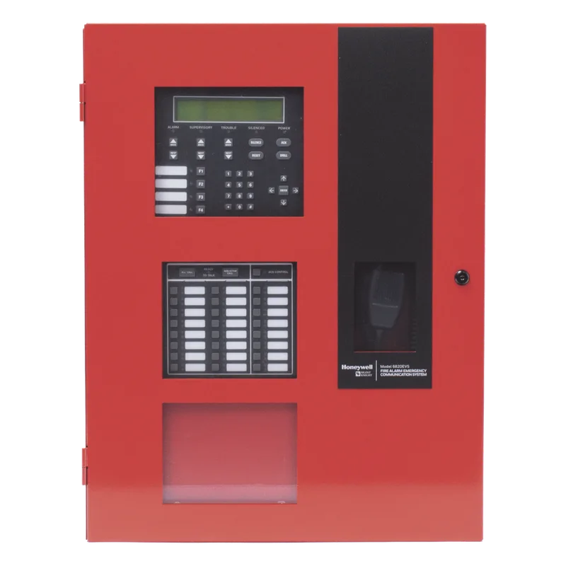 Panel de Detección de Incendio / Direccionable / Sistema de Notificación por Voz Integrado / Hasta 1110 Puntos con Tecnología SK / Hasta 635 con Tecnología SD SILENT KNIGHT BY HONEYWELL 6820EVS