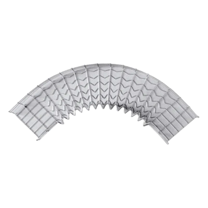 Curva Pre-Fabricada Horizontal de 90° con medidas de 105 mm de Peralte y 200 mm Ancho (105/200 mm) CHAROFIL CH-C90-105/200EZ