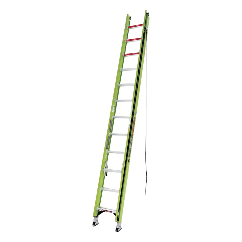Escalera de Extensión de Aluminio + Fibra de Vidrio Hasta 7.31 m. !La Más Liviana del Mundo! (No. Parte: 18724) Little Giant Ladder Systems HYPERLITE-24-IA