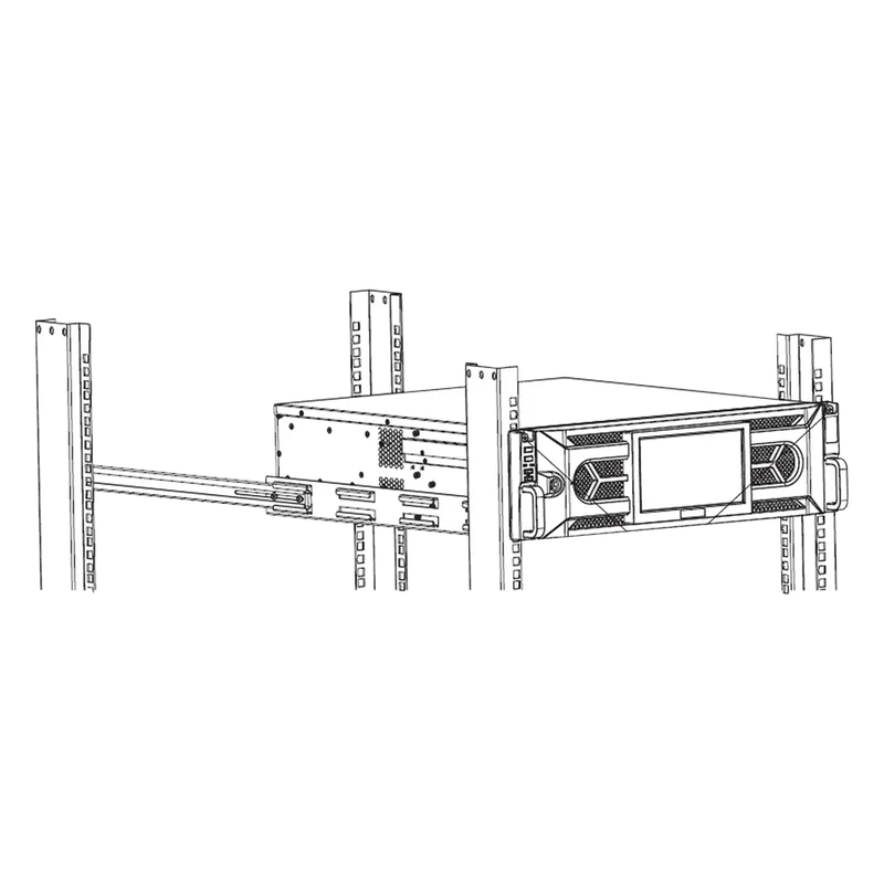 Soporte en Rack para NVR`s DS-96000NI-I / DS-96000NI-M HIKVISION DS-ADAPTER-RACK