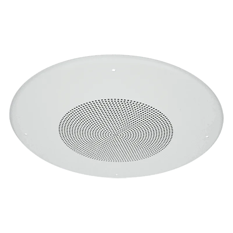 Bocina de 8 Pulgadas para Montaje en Techo, Configuración de Hasta 8 Watts, Color Blanco. SYSTEM SENSOR SPC-W8
