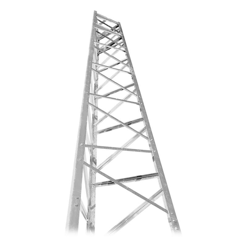 Torre Autosoportada TITAN T-500 de 14.6 metros (48 pies) con Base. Trylon TRY-T-48-T500