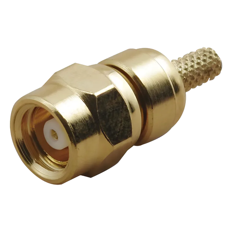 Conector SMC Macho de Anillo Plegable para cables RG-58/U LMR-195, RG-142/U. EPCOM TITANIUM TT-SM-0024