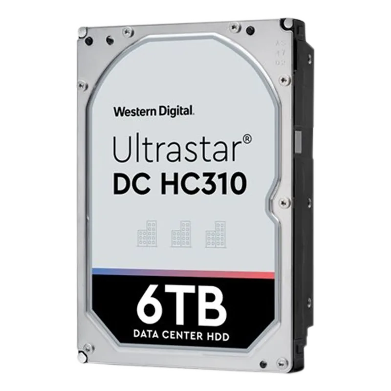 Disco Duro Enterprise 6 TB / Wester Digital (WD) / Serie Ultrastar / Recomendado para Data Center y NVRs de Alta Capacidad / Alto Performace Western Digital (WD) HUS726T6TALE6L4