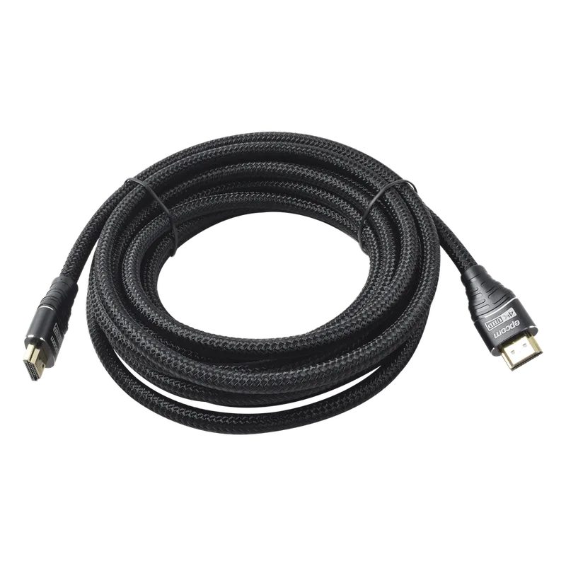 Cable HDMI Ultra-Resistente Redondo de 5m (16.4 ft) Optimizado para Resolución 4K ULTRA HD EPCOM POWERLINE RHDMI5M