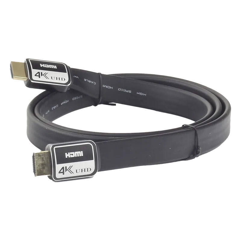 Cable HDMI Versión 2.0 Plano de 1 Metro (3.28 Pies) Optimizado para Resolución 4K Ultra HD EPCOM POWERLINE PHDMI1M