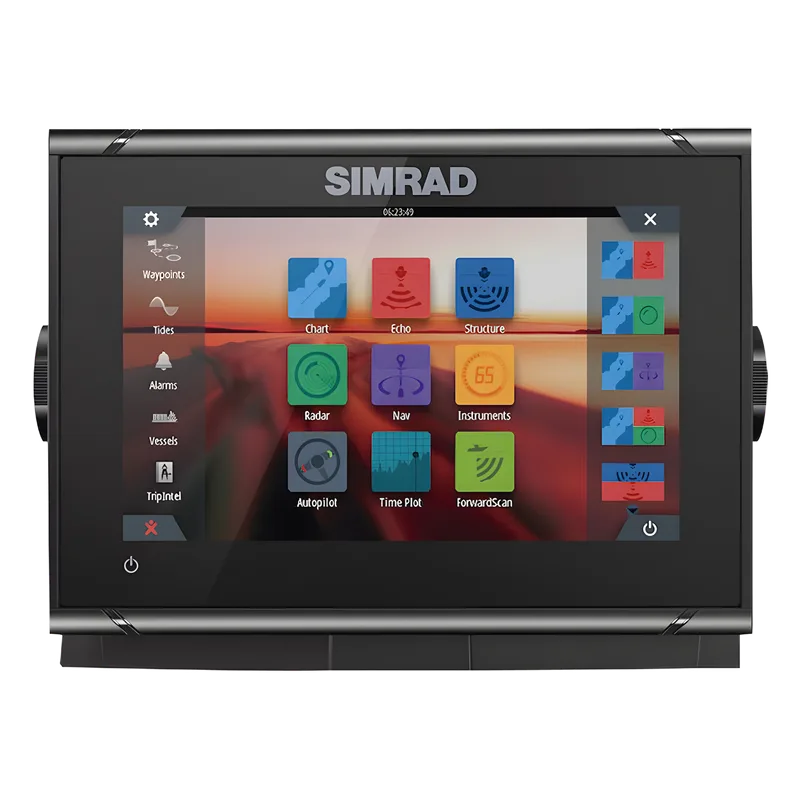 Pantalla Náutica GO7 XSR / GPS Integrado / Sonar y Radar / Pantalla Táctil 7" / Conectividad Inalámbrica / Compatible con NMEA 2000® / SteadySteer™ Autopilot / FishReveal™ Technology SIMRAD 000-14448-001