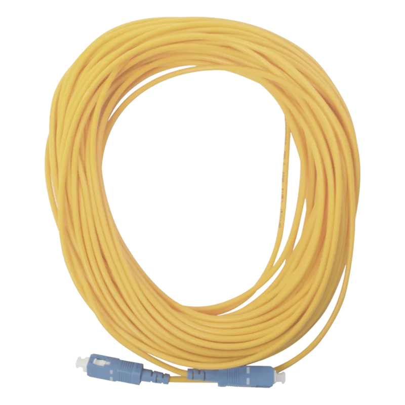 Jumper de Fibra Óptica Simplex, Monomodo, con Conectores SC/UPC-SC/UPC, de 20 Metros FIBERHOME OFC-SC/PC-SC/PC-S-30-20
