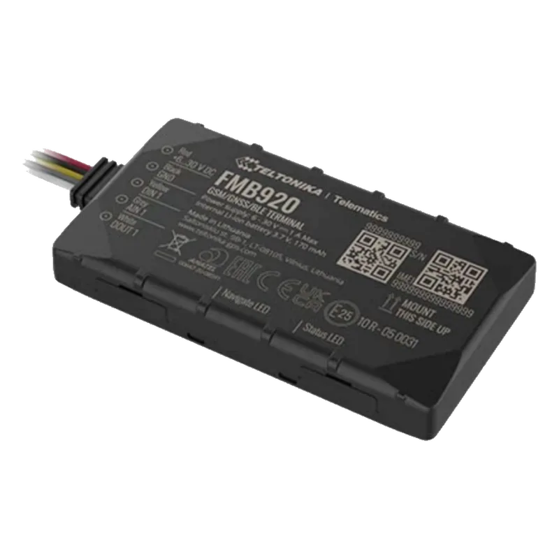 Pequeño Rastreador GPS 2G con Bluetooth y Batería de Respaldo TELTONIKA FMB920