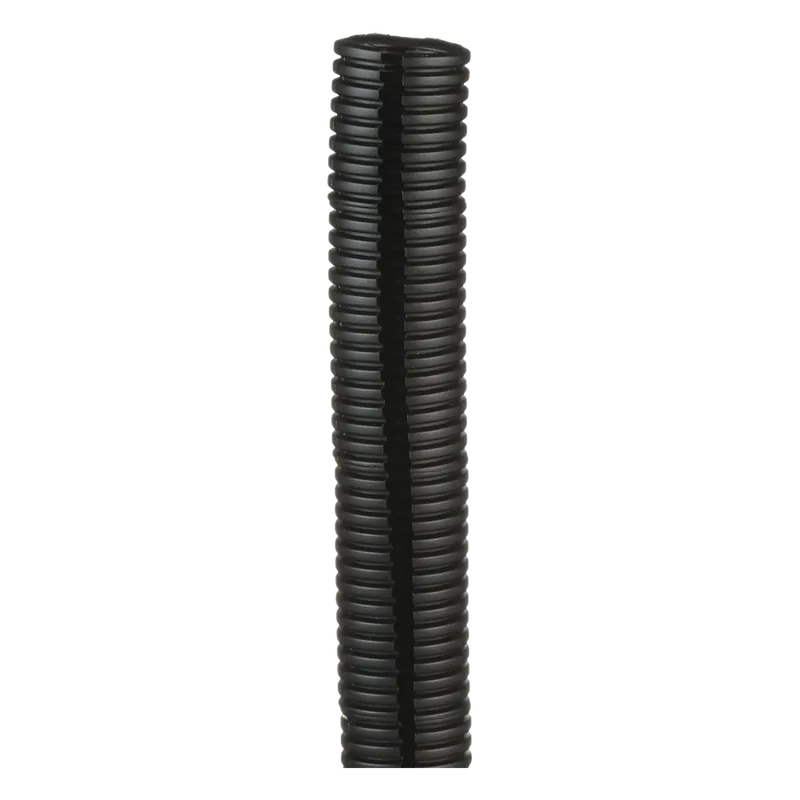 Tubo Corrugado Abierto para Protección de Cables, 1.25 in (31.8 mm) de Diámetro, 15.2 m de Largo, Color Negro PANDUIT CLT125F-L20