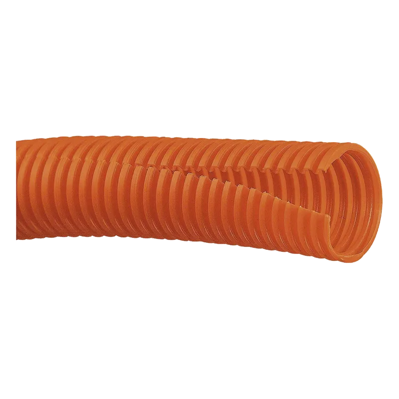 Tubo Corrugado Abierto para Protección de Cables, .50 (12.7 mm) de Diámetro, 30.5 m de Largo, Color Naranja PANDUIT CLT50F-C3