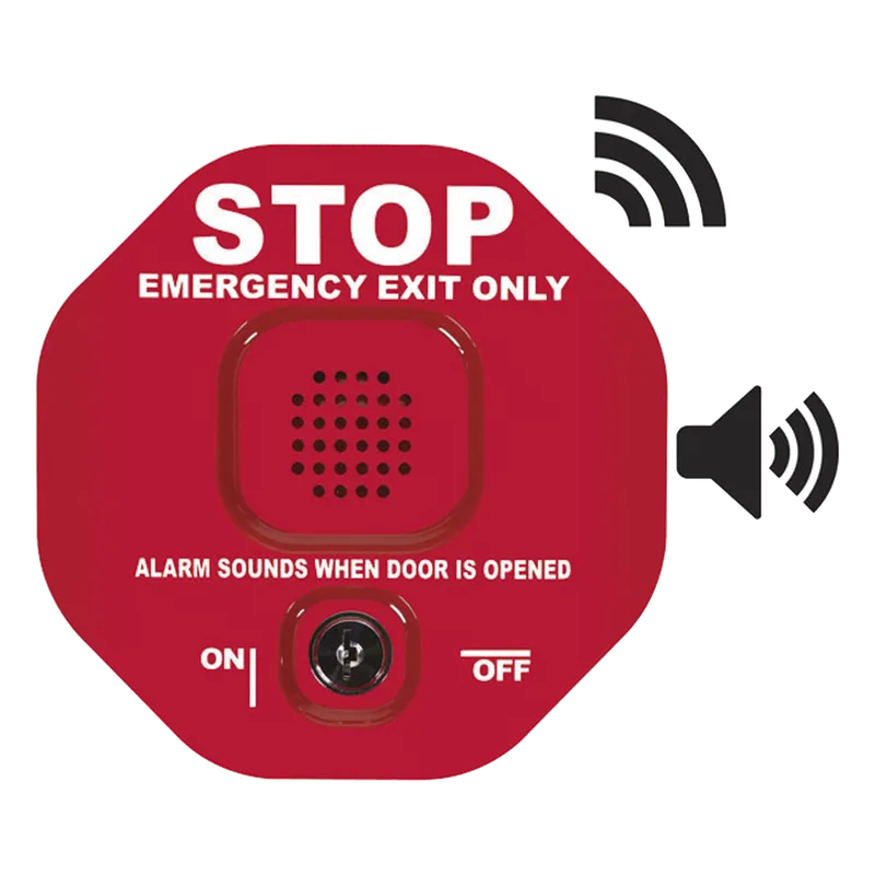 Alarma de puerta multifunción Exit Stopper® inalámbrica STI STI-6400WIR