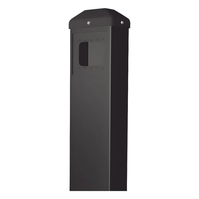 Pedestal tipo bolardo para montaje de sensores BEA / REQUIERE ADAPTACIONES 10-BOLLARD-BLK