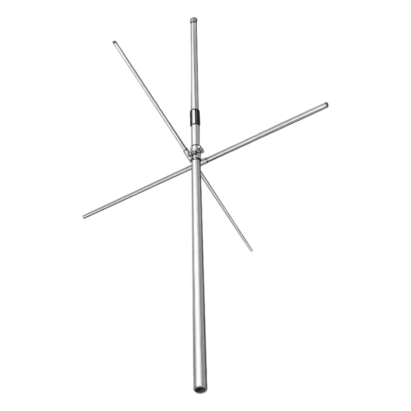 Antena Omni en Banda Aérea con Plano de Tierra, 118-138 MHz, 2.5 dBd, Ajustable el Ancho de Banda desde 1.6-2.1 %, 250 Watt, N Macho. SINCLAIR SG217-SF1SNM
