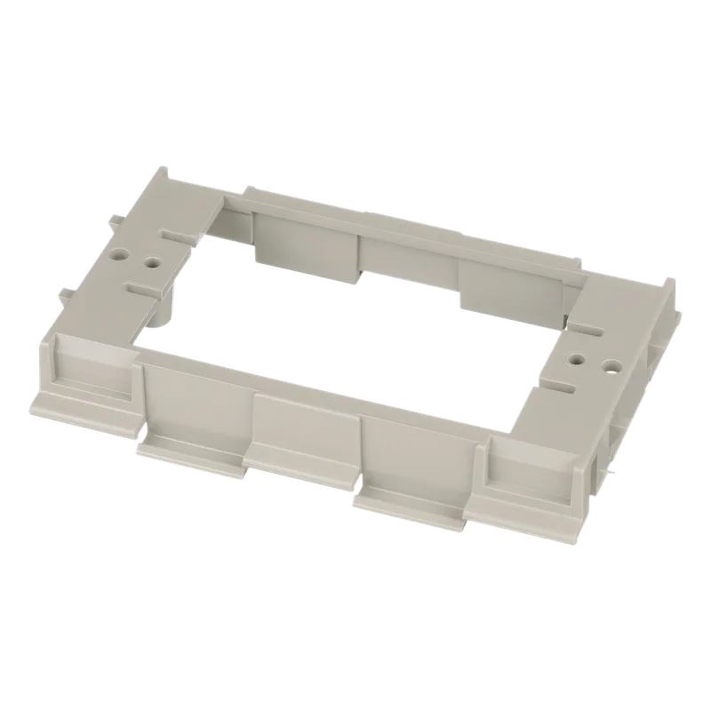 Soporte para Montaje de Faceplates en Canaleta T70, de PVC Rígido, Color Gris Internacional PANDUIT T70DB-X