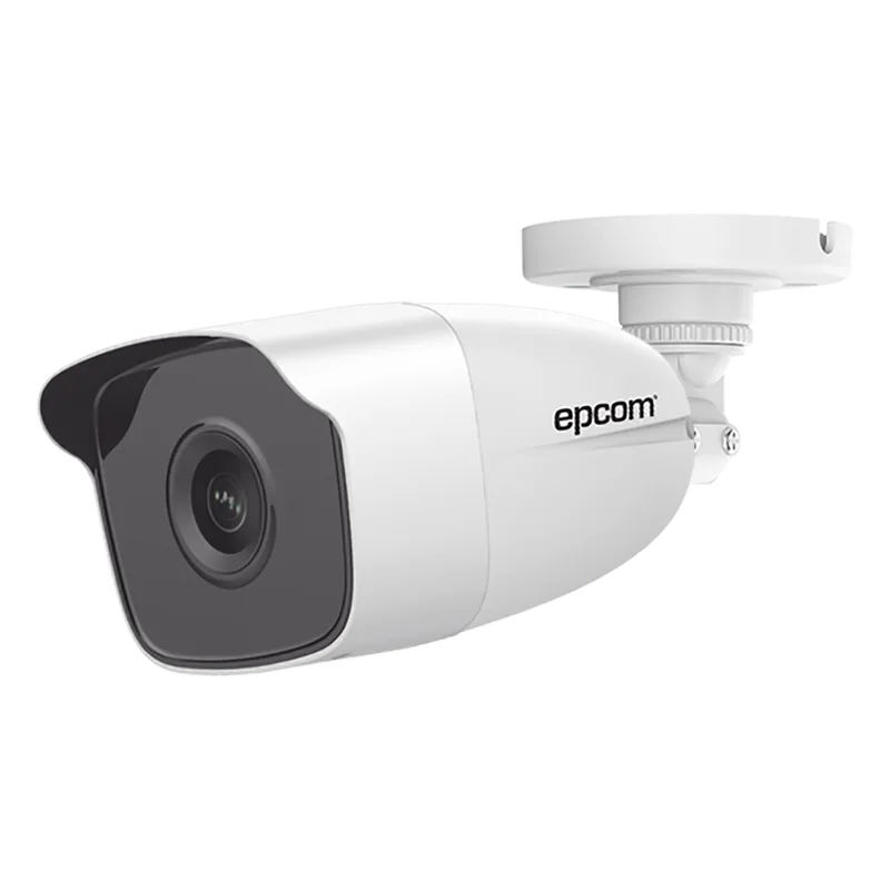 Bala TURBOHD 2 Megapíxeles (1080p) / METÁLICA / Gran Angular 103° / Lente 2.8 mm / IR EXIR 40 mts / Exterior IP66 / TVI-AHD-CVI-CVBS EPCOM PROFESSIONAL B8-TURBO-XG2W