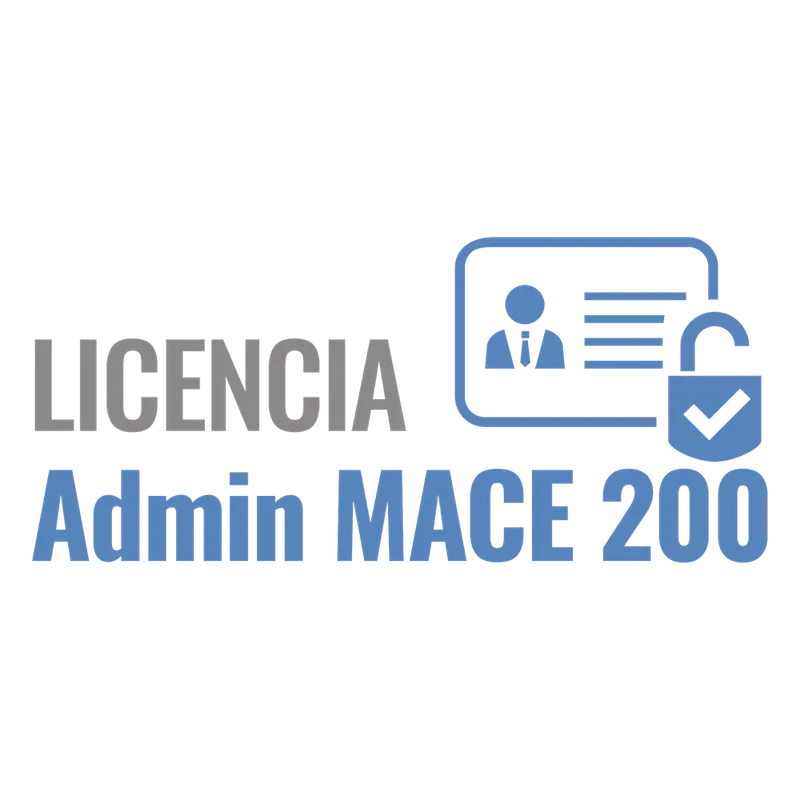Paquete de 200 tarjetas virtuales y servicio de administracion (licencia de 1 año) NEDAP MACE200