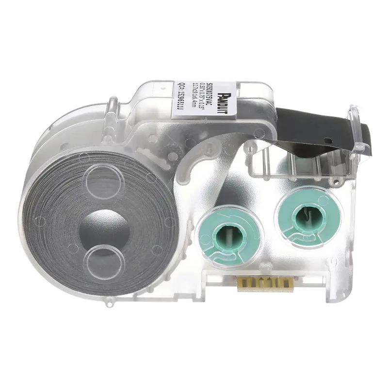 Casete de 350 Etiquetas Autolaminadas de 25.4 x 19.05 mm (1 x 0.75 pulgadas), para Cables de 2 a 4.1 mm (0.08 a 0.16 pulgadas) de Diámetro, Área de Impresión Color Blanco PANDUIT S100X075VAC