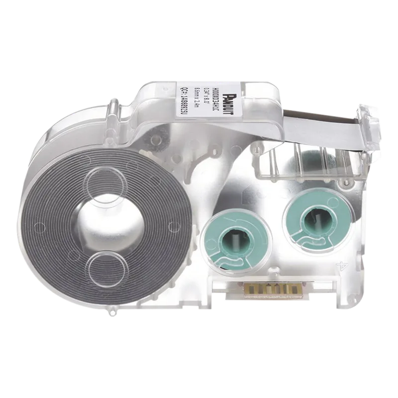 Casete de 225 Etiquetas Autolaminadas de 12.7 x 31.8 mm (0.5 x 1.25 pulgadas), para Cables de 3 a 7.1 mm (0.12 a 0.28 pulgadas) de Diámetro, Área de Impresión Color Blanco PANDUIT S050X125VAC