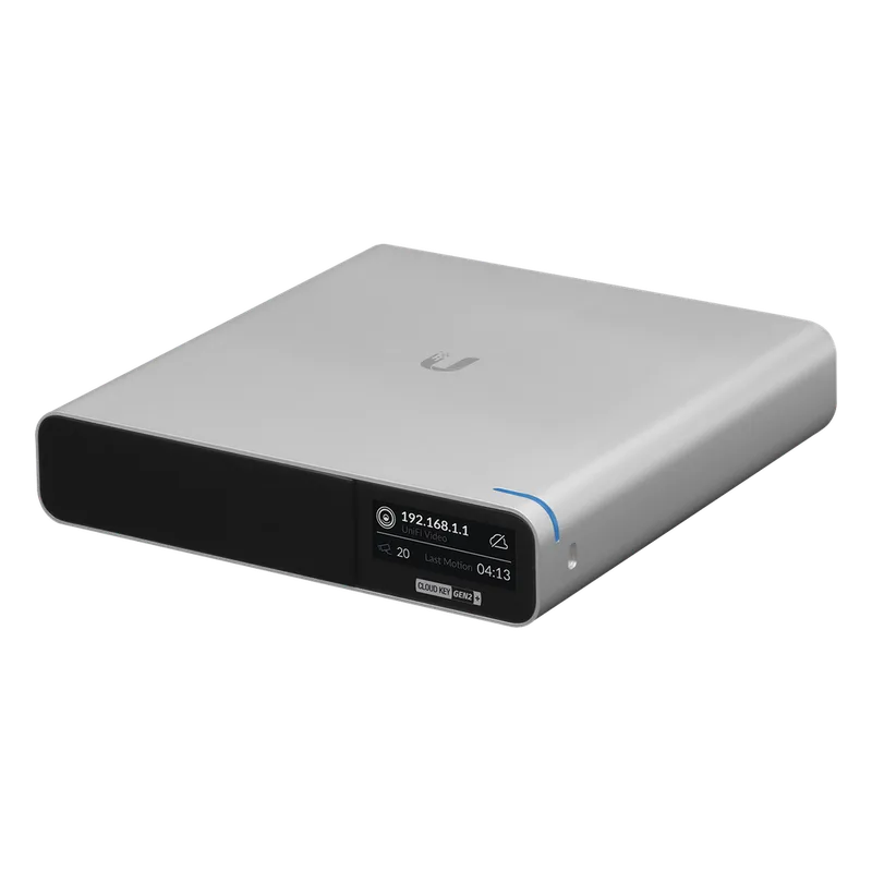 UniFi OS Console Cloud Key Gen2 PLUS / con aplicaciones UniFi Network y Protect, para hasta 50 dispositivos y 20 cámaras UniFi HD, incluye disco duro 1TB UBIQUITI UCK-G2-PLUS