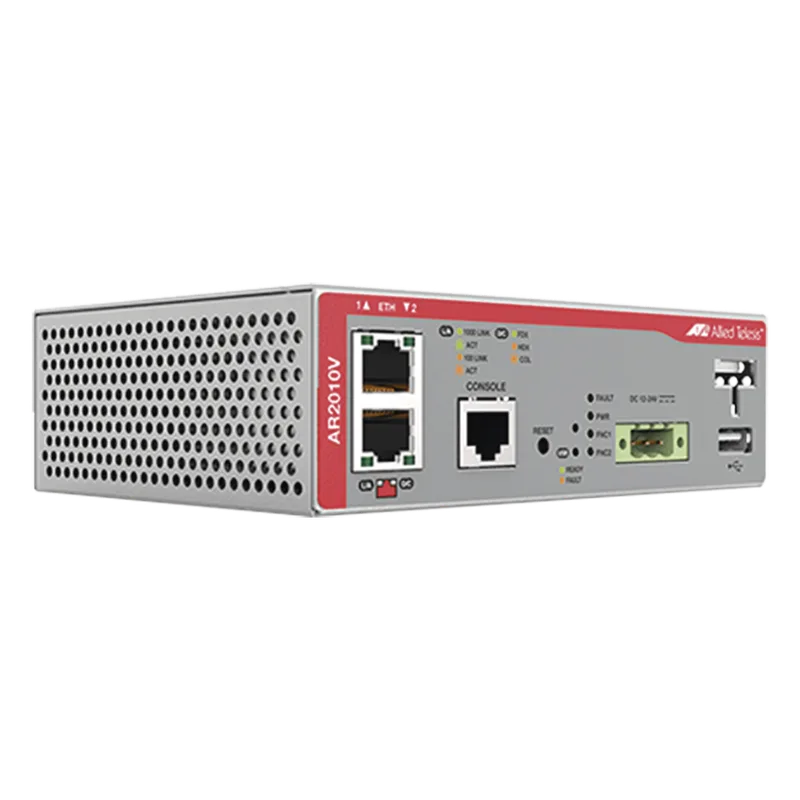 VPN Router, con 1 x WAN Gigabit + 1 x LAN Gigabit ALLIED TELESIS AT-AR2010V-10