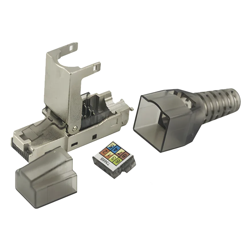 Plug RJ45 Blindado Categoría 6A - Sin Herramienta, para Terminación en Campo LINKEDPRO BY EPCOM LPKJ6A17S