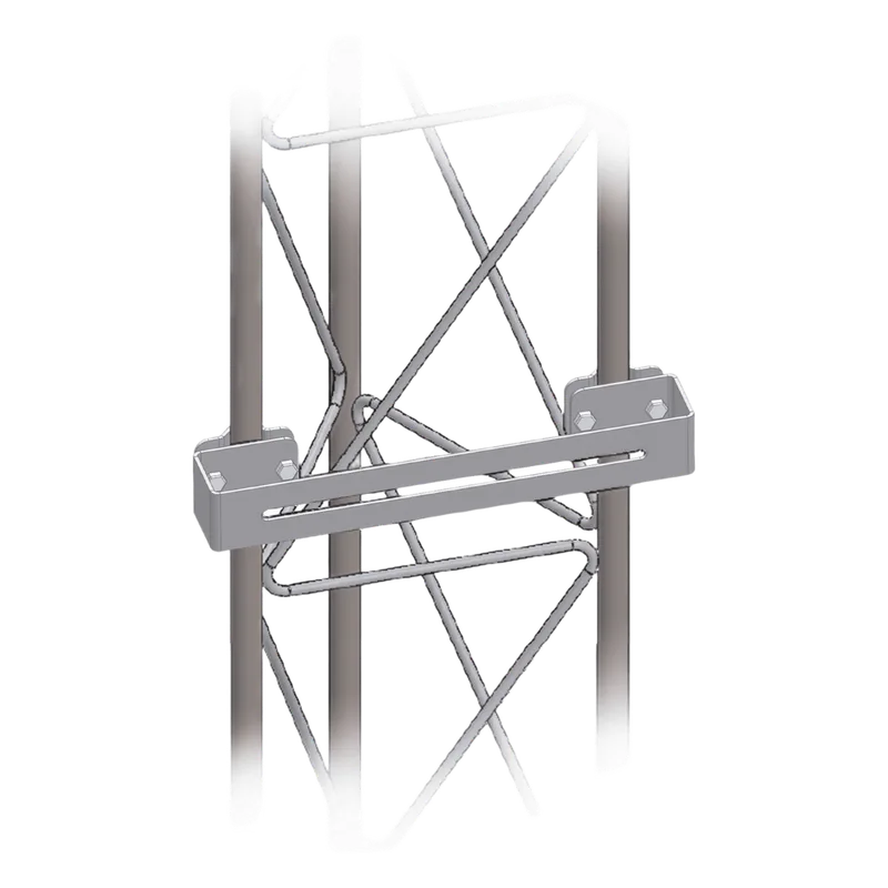 Herraje Multipropósito para Torre STZ30G. Ideal para Instalación de PTZ o Bullet en Torre. TOWERS SHU-PTZ-30