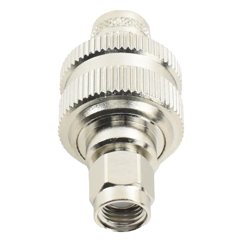 Conector SMA Macho Inverso de Anillo Plegable para RG-8/U, 9913, LMR-400, Níquel/ Oro/ Teflón. RF INDUSTRIES,LTD RP-3000-I