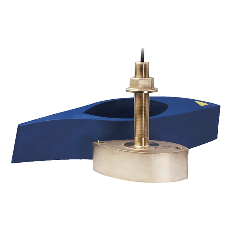 Transductor CHIRP XSONIC B275LH-W / Bronce Thru-Hull / 1 kW / Doble Canal 42-65 y 150-250 kHz / Haz Constante 25° / Profundidad 914 m (3000 ft) / Conector 9 Pin SIMRAD 000-13771-001