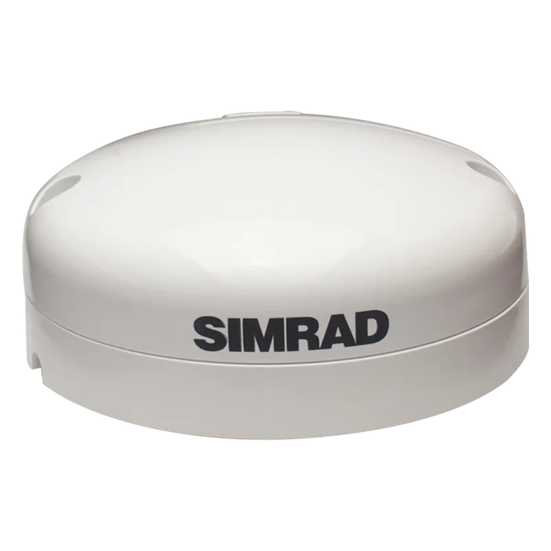 Antena GPS GS70 / Compatible con NMEA 2000 / 32 Canales GNSS / Precisión GPS 5m y DGPS 2m / Actualización de Posición 1Hz, 5Hz o 10Hz / Recepción de Correcciones SBAS y RTCM SIMRAD 000-11137-001