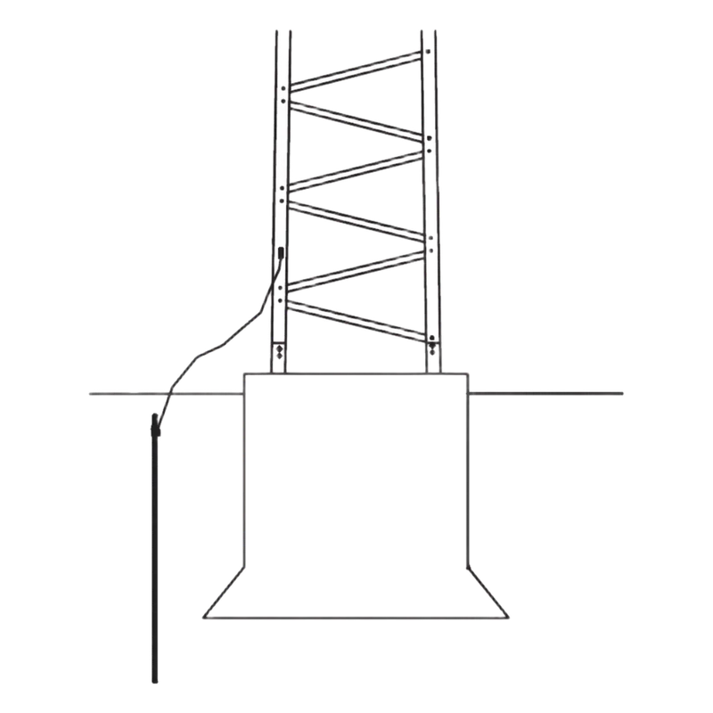 Sistema de Aterrizaje Básico para Estructura de Torre TITAN. Trylon TRY-T-GROUND