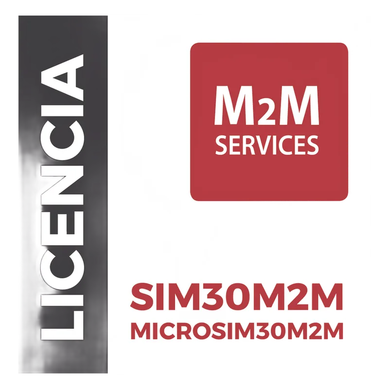 (VOUCHER) Mes de Servicio para SIM SIM30M2M (25MB) M2M SERVICES VOUCHER1M-SIM30M2M